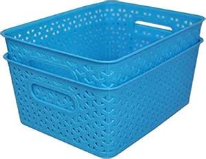 Xllent™ Multipurpose Basket for Storage Set of 2 Pieces, (B20Cm,L26Cm ...