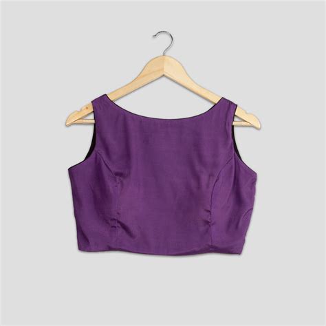 Classic Plain Silk Blouse – Fabcurate