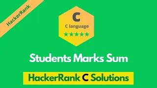 simple sum array using c in hackerrank 的图像结果