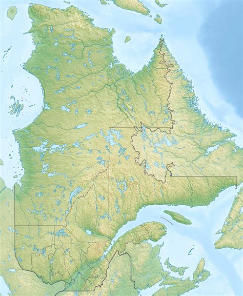 File:Canada Quebec relief location map.jpg - Wikimedia Commons