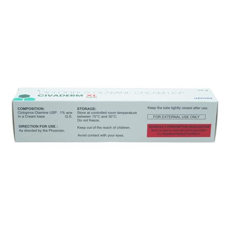 Civaderm XL Cream 50 gm Price, Uses, Side Effects, Composition - Apollo ...