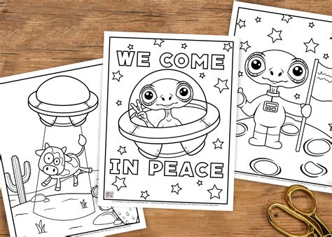 Image result for Alien Coloring Pages
