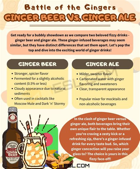Difference Between Ginger Ale And Ginger Beer Uk at Loyd Martin blog