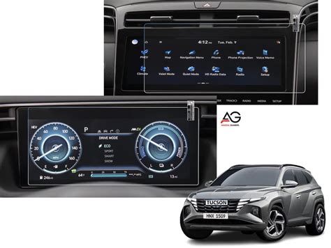 ANDEAL GUARDS Tempered Glass Unbreakable Infotainment&Instrument Screen ...