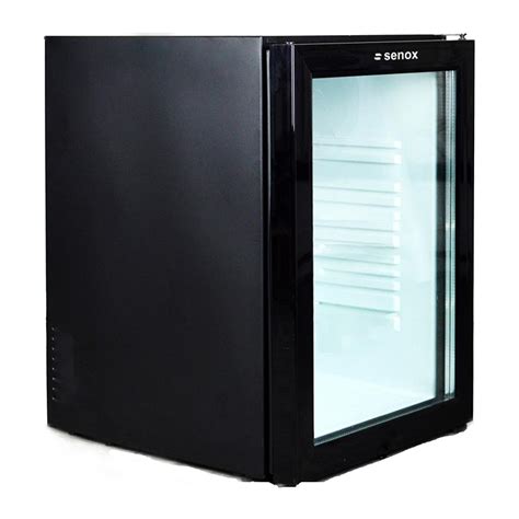 Senox SNX-35SC Glass Door Minibar Refrigerator, 35 L, Black Price