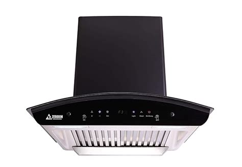 Zeroun 60cm 1200 m3/hr Auto Clean Chimney with Free Installation Kit ...