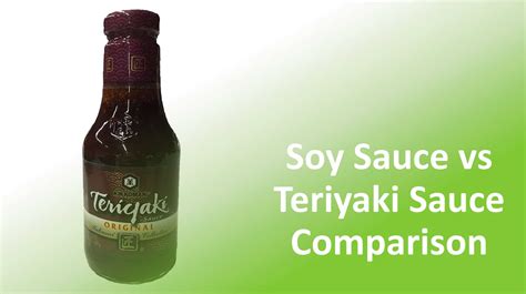 Difference Between Teriyaki Sauce And Soy Sauce at Louie Carmela blog