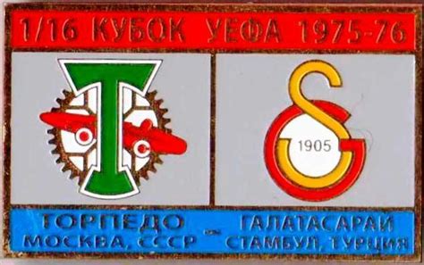 Торпедо Москва СССР - ФК Галатасарай Турция Кубок УЕФА 1975-76 ...