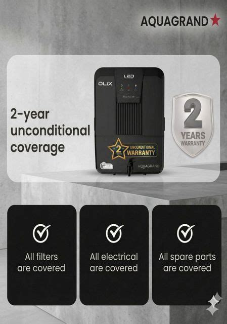 Aquagrand OLIX Copper (ISI, BIS Certified) Needs No Service & 2Years ...
