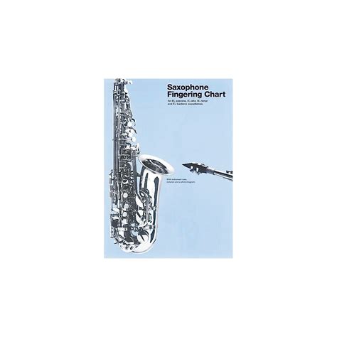 Buy Saxophone Fingering Chart: For B Flat Soprano, E Flat Alto, B Flat ...