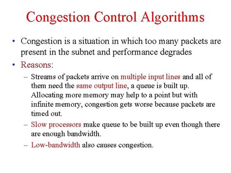 Image result for Custom Congestion Control Algorithms