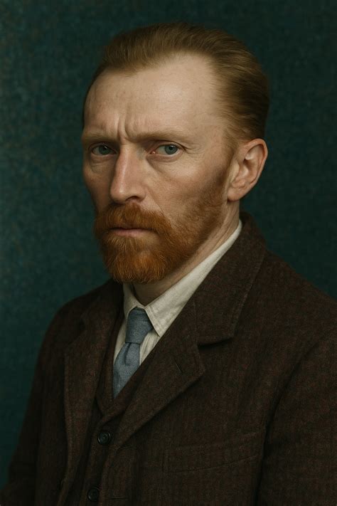 Vincent van Gogh What He Saw | Van gogh portraits, Vintage portraits painting, Acrylic portrait ...