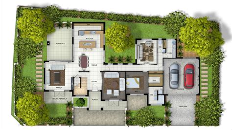 Top Floor Plan Rendering That Inspire