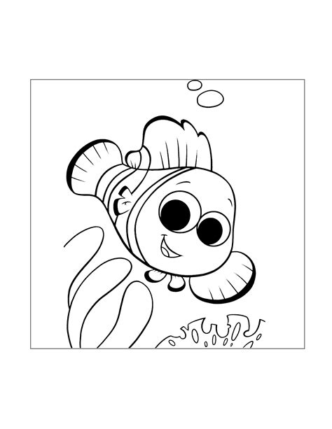 Finding Nemo Coloring Pages – Printable Coloring Pages. FREE