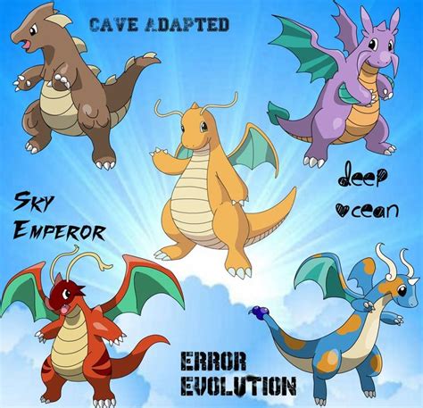 Dragonite Pokemon Evolution Chart 的图像结果
