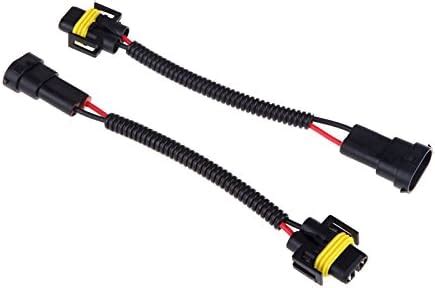 Festnight H8 H9 H10 H11 Extension Wiring Harness/Adapters and Sockets ...