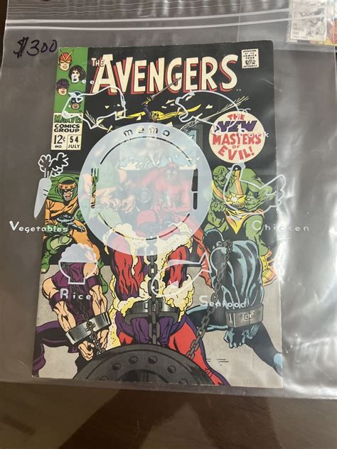 Avengers #54 Early Black Knight cover & first cameo appearance of ...