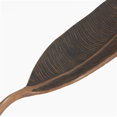 Buy Adrian Maria Textured Leaf Platter - 62 cm L x 15 cm W x 7 cm H ...