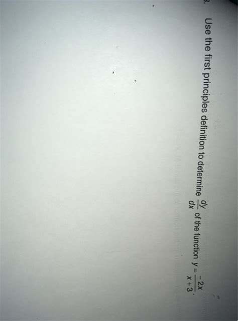 Image result for Dy Dx From First Principles Using F X