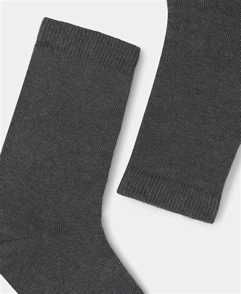 Buy Kid's Compact Cotton Stretch Solid Calf Length Socks With StayFresh ...