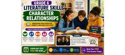 Grade 7 English Worksheet on Conflict in Characters | PlanetSpark