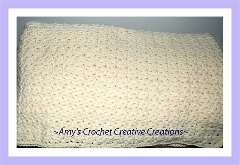Amy's Crochet Creative Creations: How to Crochet Shell Blanket Pattern