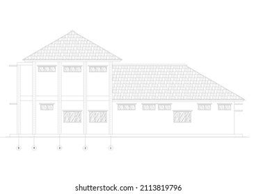 Building Front and Side View 的图像结果