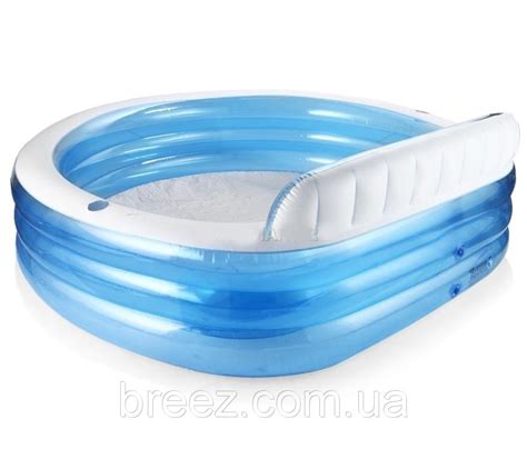 Intex Swim Centre Family Lounge Pool, Blue Big Swimming Pool - 57190