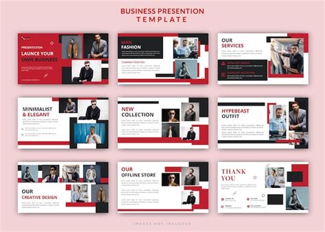 Mehrzweck kreative moderne Mann Mode Powerpoint-Präsentationsfolien ...