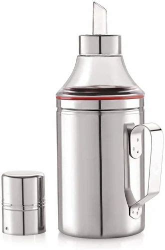 KITCHEN TOOLS 2 - Stainless Steel Oil Dispenser with Handle 1000 Ml ...