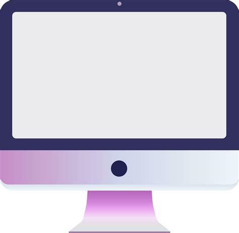 Blank Computer Screen Vector File 的图像结果