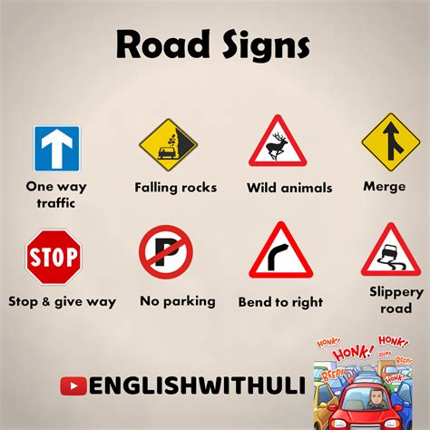 Placas Em Ingles De Transito - RETOEDU