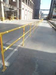 Industrial Aluminum Railing - Fall Protection Temporary Handrail ...