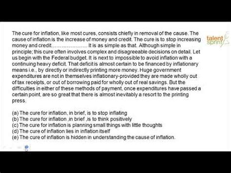 Passage Completion - Basic Example 1 - Fill in the Blank with Sentence ...