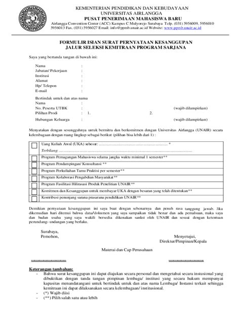 Fillable Online ppmb unair ac form-komitmen-kemitraan-new.pdf - PPMB ...