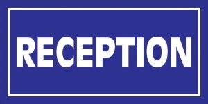 imbue RECEPTION Emergency Sign Price in India - Buy imbue RECEPTION ...