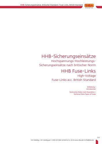 Transformer protection in power circuits - SIBA - PDF Catalogs ...