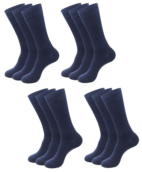 Buy Cotson Odour free Organic Cotton Men's Formal Socks - Pack of 12 ...