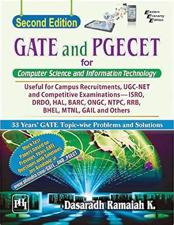 Buy GATE AND PGECET FOR COMPUTER SCIENCE AND INFORMATION TECHNOLOGY ...