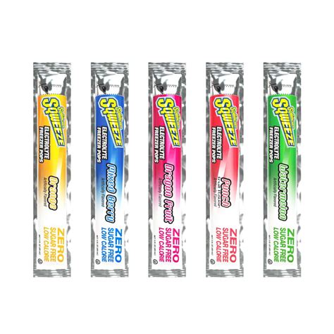 Sqwincher Sqweeze®Zero Freeze Pops | Cooling and Hydration | Action Supply