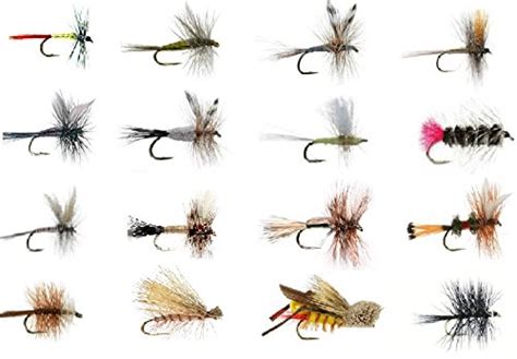 Feeder Creek Fly Fishing Assortment - Wet and Dry Flies for Trout ...