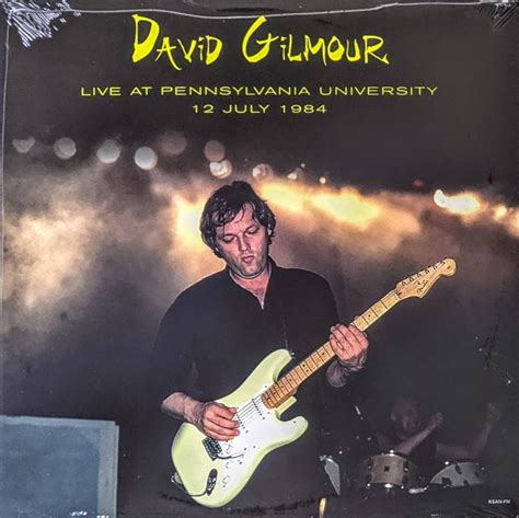 David Gilmour デビッド・ギルモア (=Pink Floyd) - Live At Pennsylvania University ...