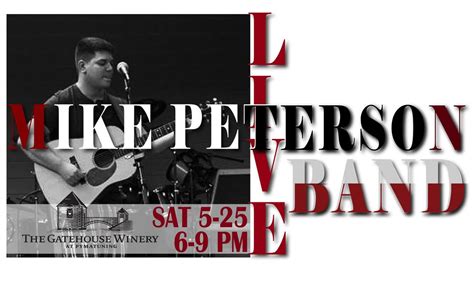 MIKE PETERSON BAND LIVE!, 4218 E Lake Rd, Jamestown, PA, United States ...