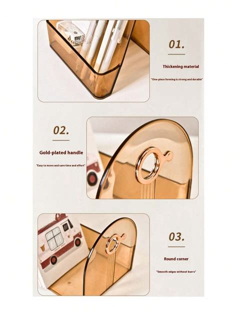 Estante de almacenamiento de libros de escritorio, organizador de ...