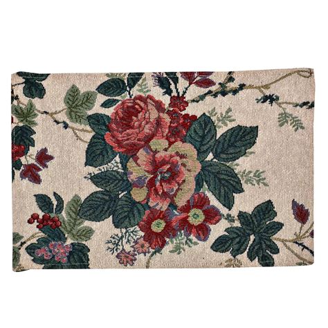 Buy PRAKARTIK BY INDUARTS Rose Floral Eco-Friendly Cotton Dining Table ...