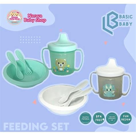 Jual Basic Baby Feeding Set Peralatan Makan - Bear - Kota Pekanbaru ...