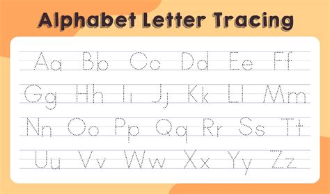 Alphabet Letter Tracing - 20 Free PDF Printables | Printablee