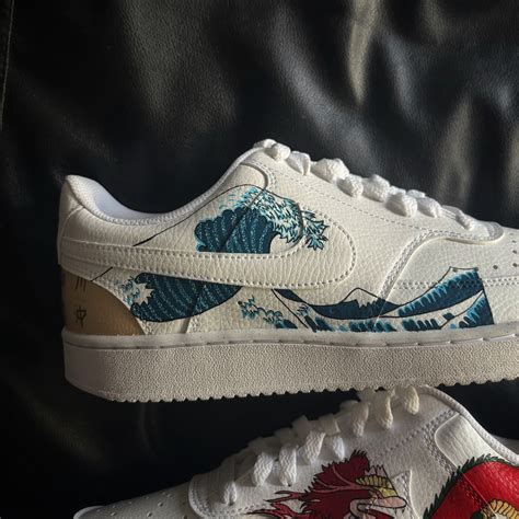 Nike court vision x Dragon waves – Knickgasm
