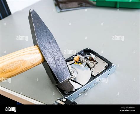 Image result for Destroying Computer Hard Drive