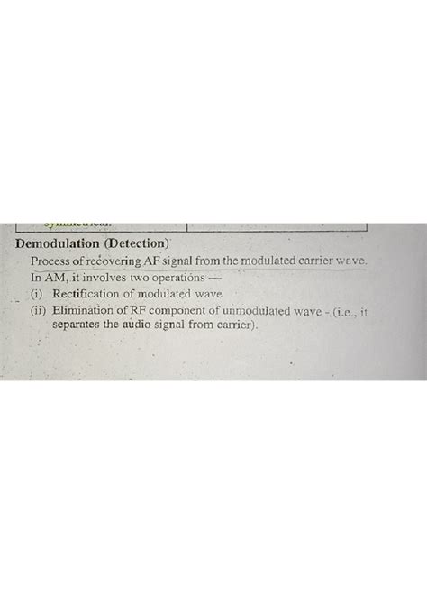 Demodulation OR Detection AND Pulse CODE Modulation - Complementary ...